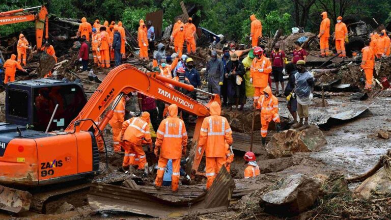 Landslides in India have killed at least 36 people and likely buried hundreds more