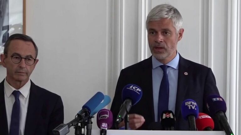 Laurent Wauquiez proposes an emergency legislative pact to the presidential camp