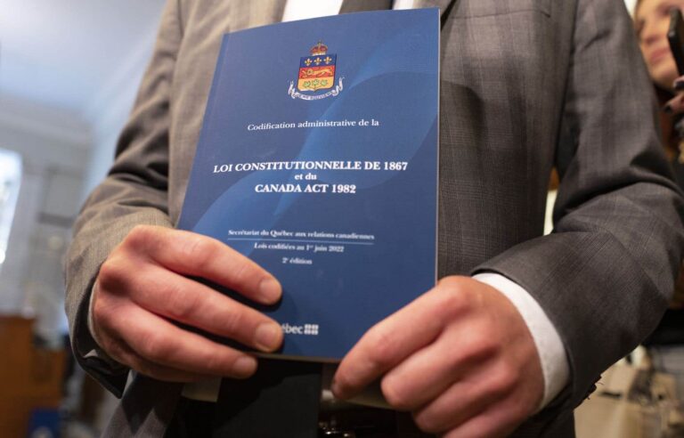 Let’s talk about the Constitution | Le Devoir