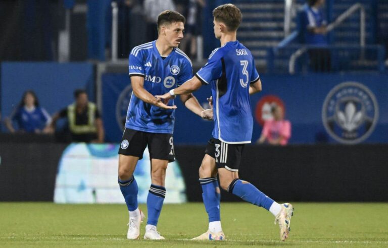 Matias Coccaro scores in the second half and CF Montreal snatches a 1-1 draw with the Whitecaps