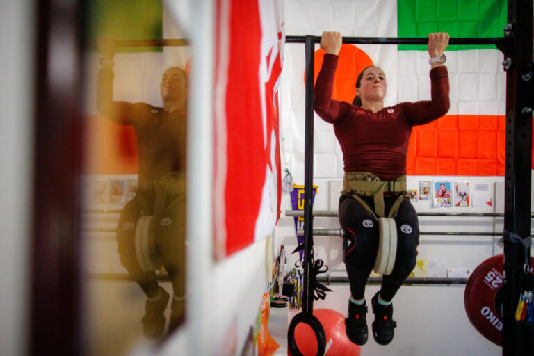 Maude Charron, Canadian flag bearer | “I’m in good shape”