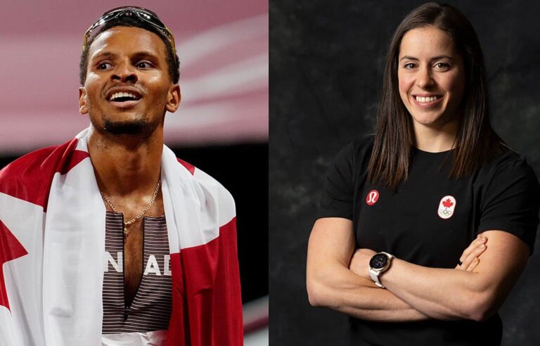 Maude Charron and Andre De Grasse to be Canada’s flag bearers at the opening ceremony of the Paris Olympic Games