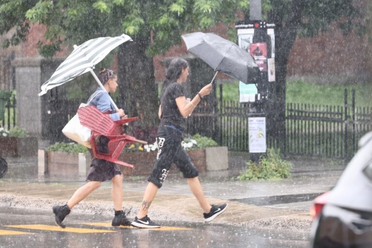 Montreal touched by the remains of Beryl