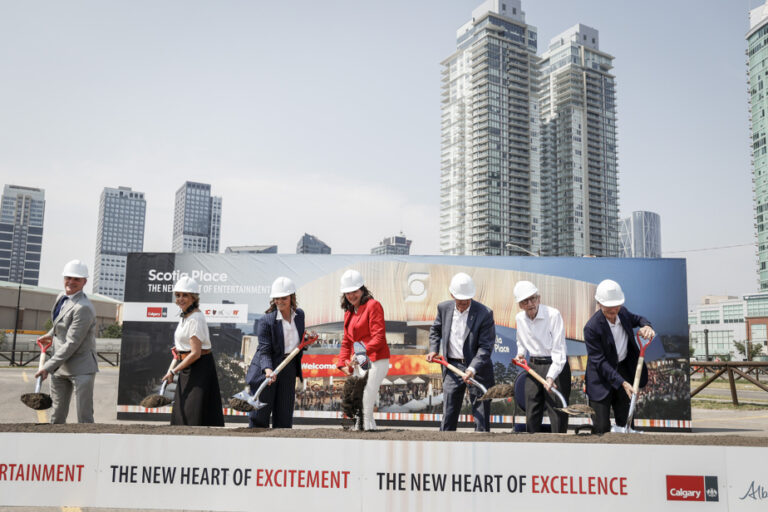 NHL | Construction begins on new Calgary Flames arena