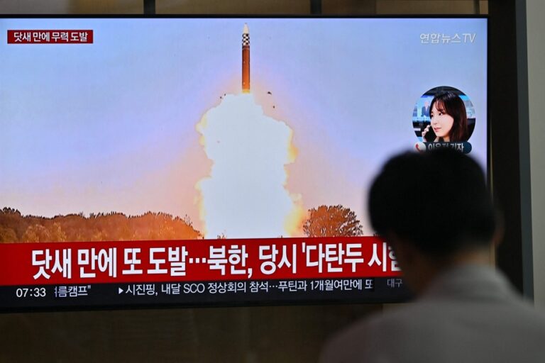 North Korea fires two short-range ballistic missiles