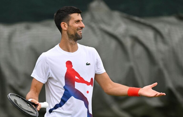 Novak Djokovic to face Musetti at Wimbledon