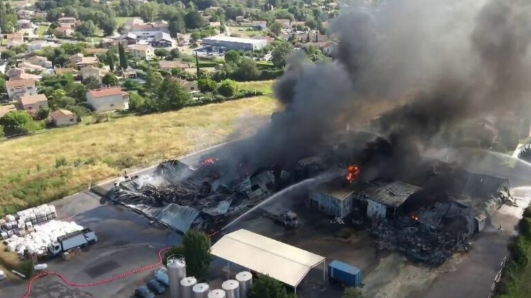 Olive oil factory catches fire in Gard