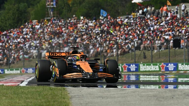 Oscar Piastri wins first Grand Prix in Hungary in controversial McLaren one-two ahead of Lando Norris