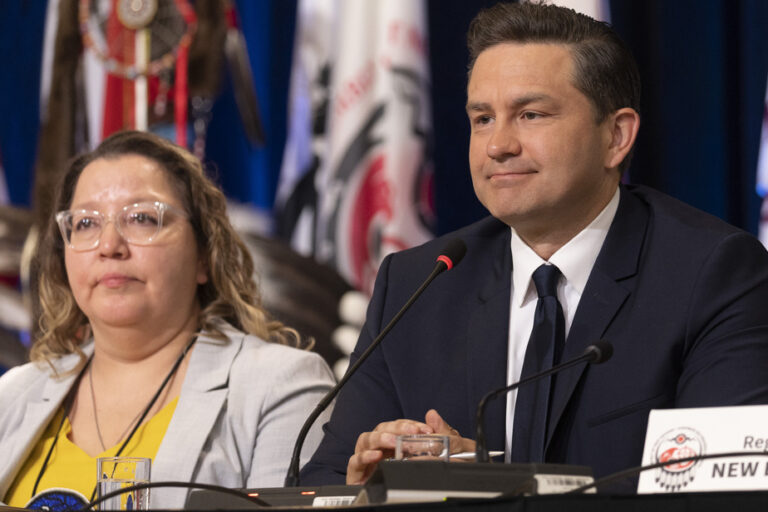 Pierre Poilievre proposes a partnership with the First Nations