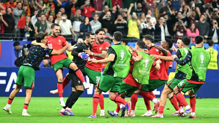 Portugal beat Slovenia on penalties to face France in quarter-finals