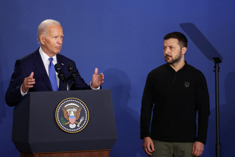 Press Conference | Biden Announces ‘President Putin’ as He Welcomes Zelensky