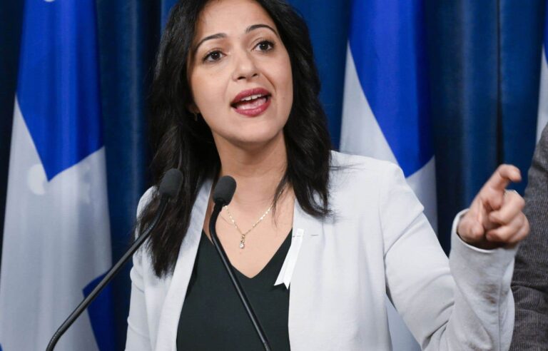 Quebec Solidaire MP Ruba Ghazal accused by the National Rally of “a form of interference”