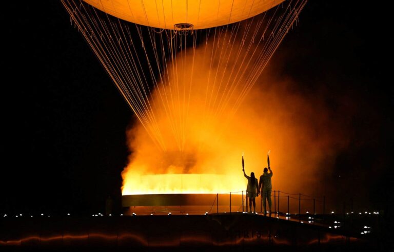 Relive the Olympic opening ceremony in photos