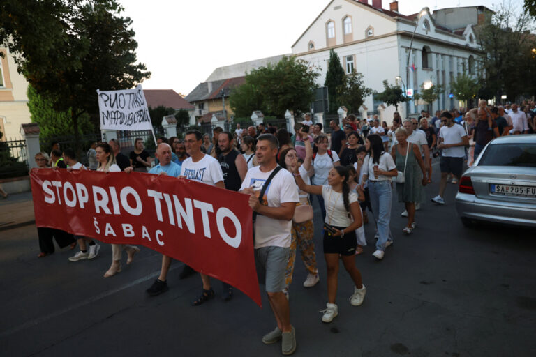 Serbia | Thousands protest against Rio Tinto lithium mine project