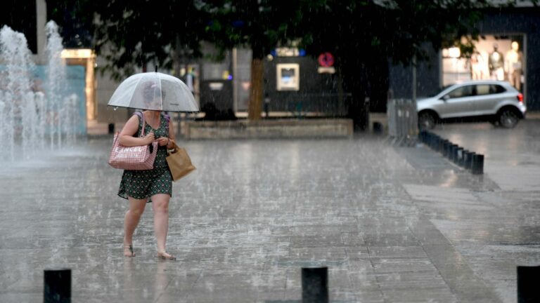 Sixteen departments in eastern France placed on orange alert for risk of thunderstorms from Monday afternoon