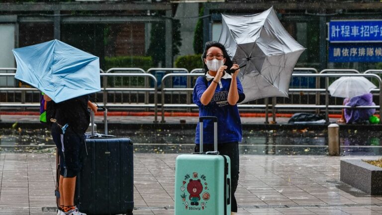 Taiwan hit by ‘most powerful’ typhoon in eight years