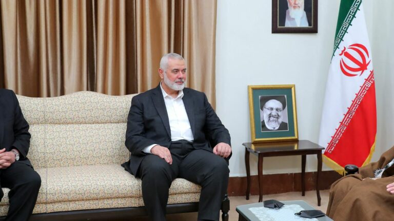 The Palestinian Islamist movement claims that its leader, Ismail Haniyeh, was killed by a “Zionist raid” in Tehran