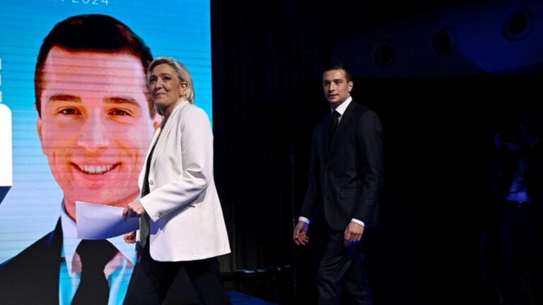 The deafening silence of Marine Le Pen and Jordan Bardella