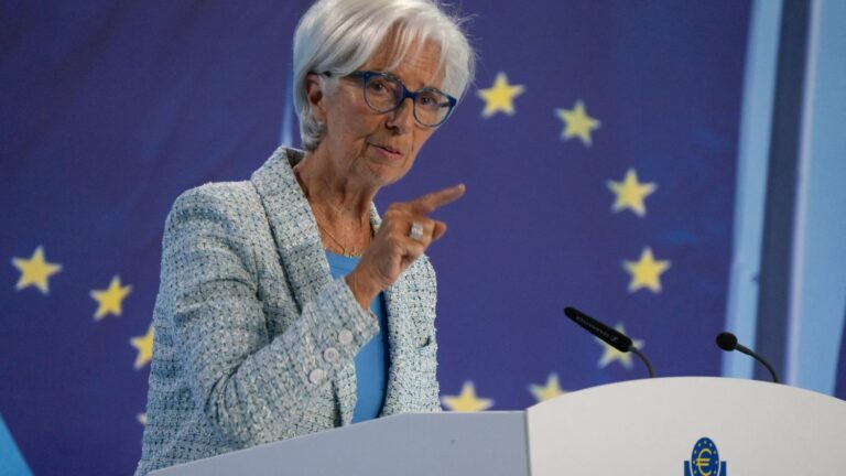 “The game is not won,” warns ECB boss Christine Lagarde