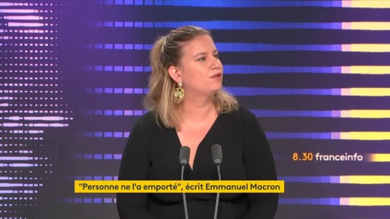 The rebellious Mathilde Panot denounces “a presidential coup that denies the result of the ballot boxes”