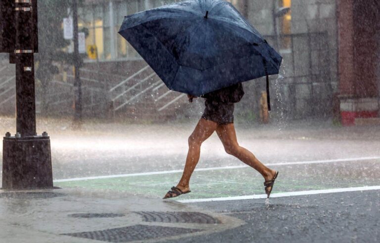 The remains of “Beryl” left up to 10 cm of rain in Montreal