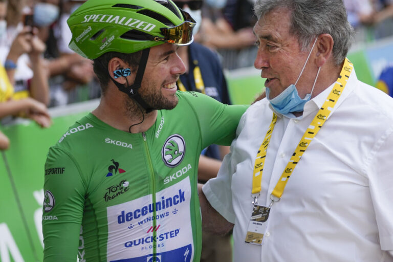 Tour de France | Eddy Merckx congratulates Mark Cavendish for his “historic performance”