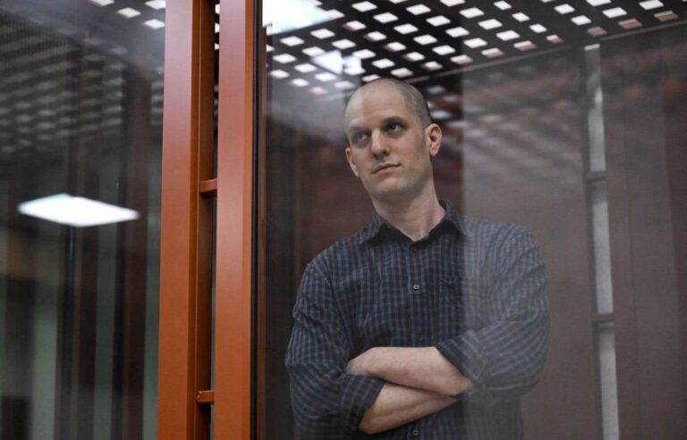 Trial of Wall Street Journal correspondent in Russia Evan Gershkovich resumes in Yekaterinburg