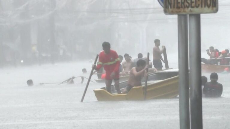 Typhoon Gaemi kills 20, tanker sinks