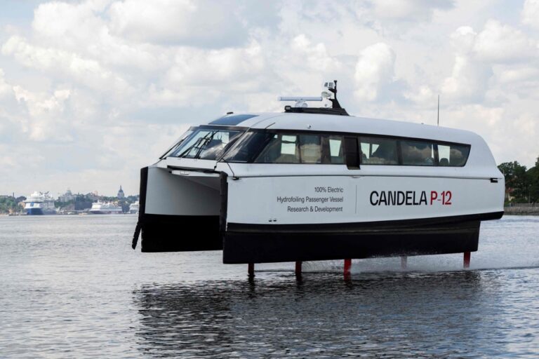 Urban transport | Stockholm tests a 100% electric “flying boat”