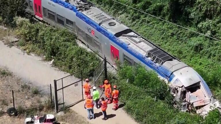 VIDEO. A TER derails due to a landslide in the Pyrénées-Orientales, five people injured