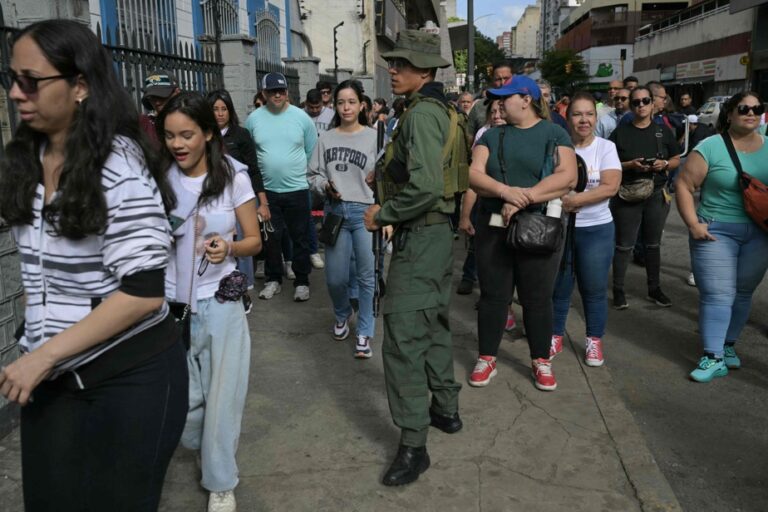 Venezuelans go to the polls for a high-tension presidential election