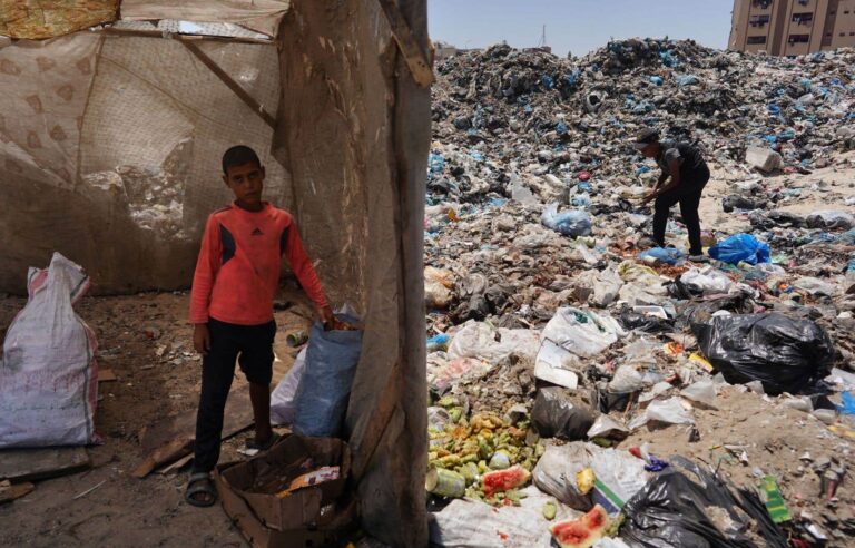 Waste, sewage and disease: health crisis looms in the Gaza Strip