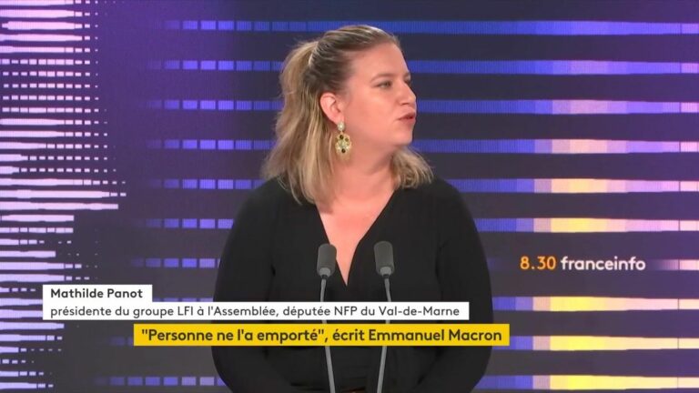 “We are proposing an equalization fund” so that “large companies help small companies”, explains Mathilde Panot