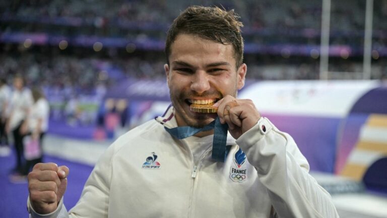 “We wanted to make all the French proud”… Antoine Dupont’s reaction after France’s gold medal