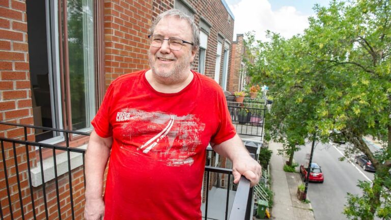 ‘Without the support, I don’t know if I would have made it’: 62-year-old man who nearly ended up on the street has just moved into his new home