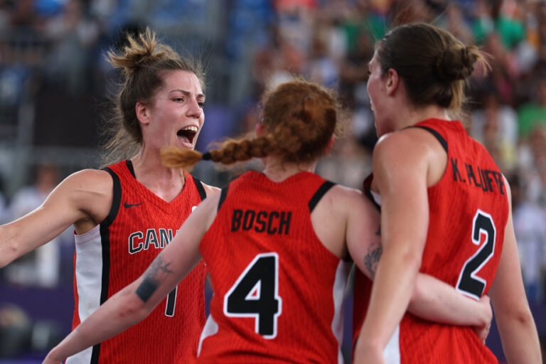 Women’s 3×3 Basketball | Plouffe Twins Lead Canada to 22-14 Win