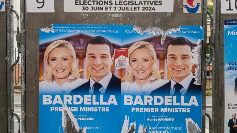 the strange campaign of Marine Le Pen and Jordan Bardella who deserted the field