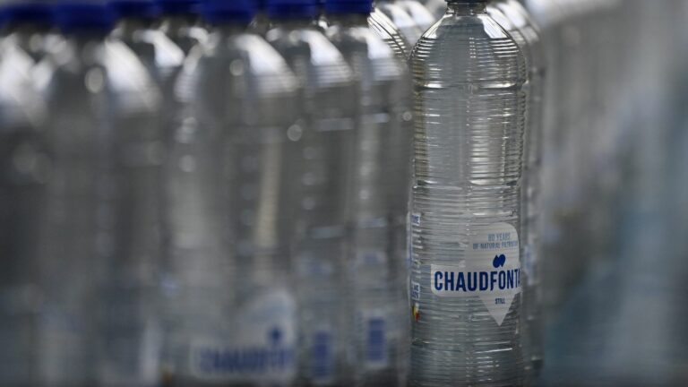 why the official water distributed to athletes and visitors is not French