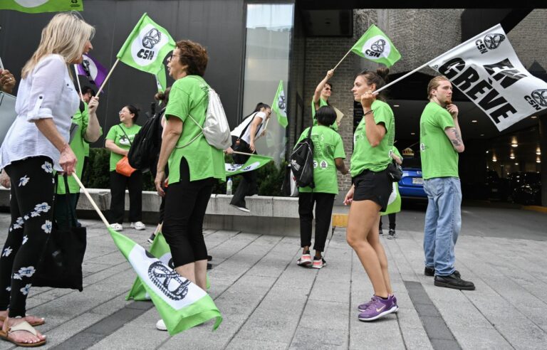 22 hotels in Montreal, Quebec and Sherbrooke are on 24-hour strike for the second time