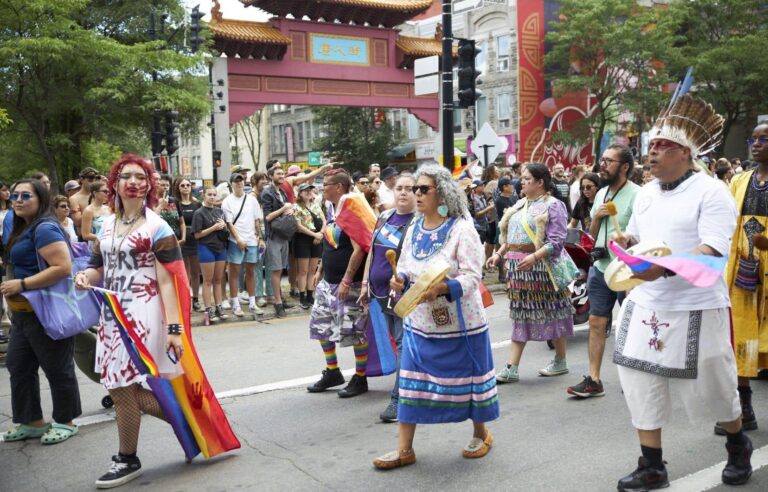 A Pride in solidarity with indigenous communities