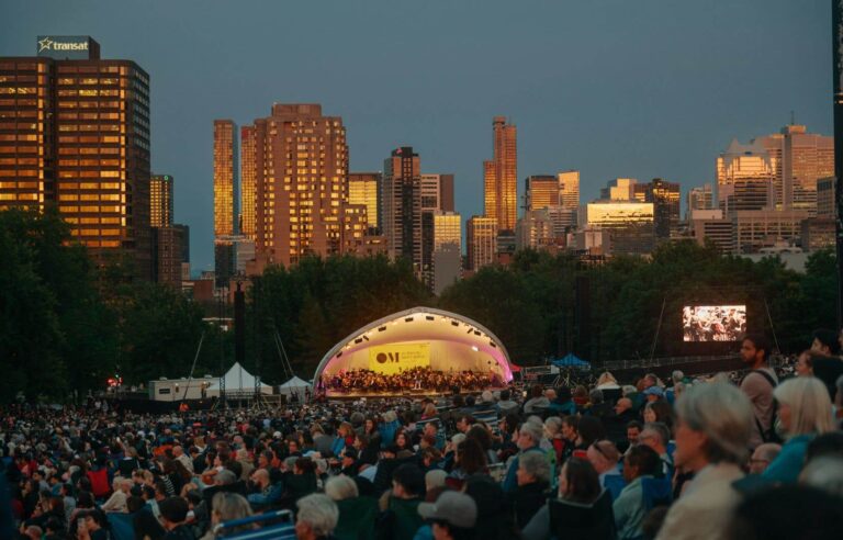 A pleasant evening at Mont-Royal