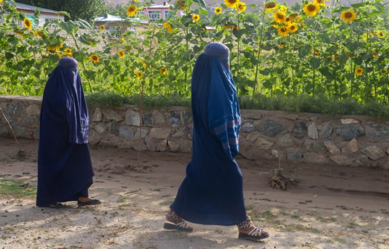 Afghan women film themselves singing to protest ban on their voices