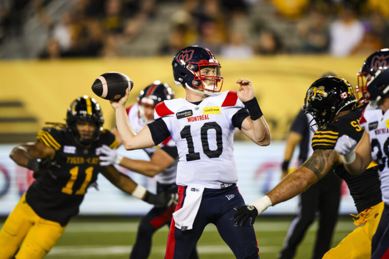 Alouettes | Davis Alexander will again be the starting quarterback against the Tiger-Cats