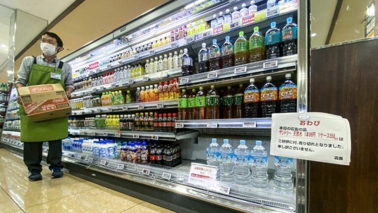 As fears of ‘megaquake’ spread in Japan, authorities urge people to avoid stockpiling consumer goods