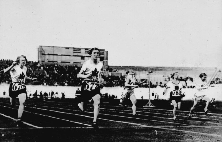 At the Olympic Games, women who run faster than history