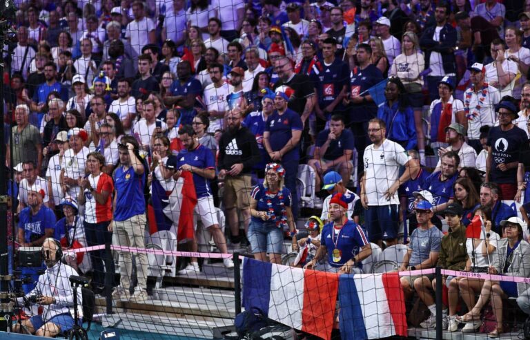 Athletes and spectators at the Paris Games on a strict diet