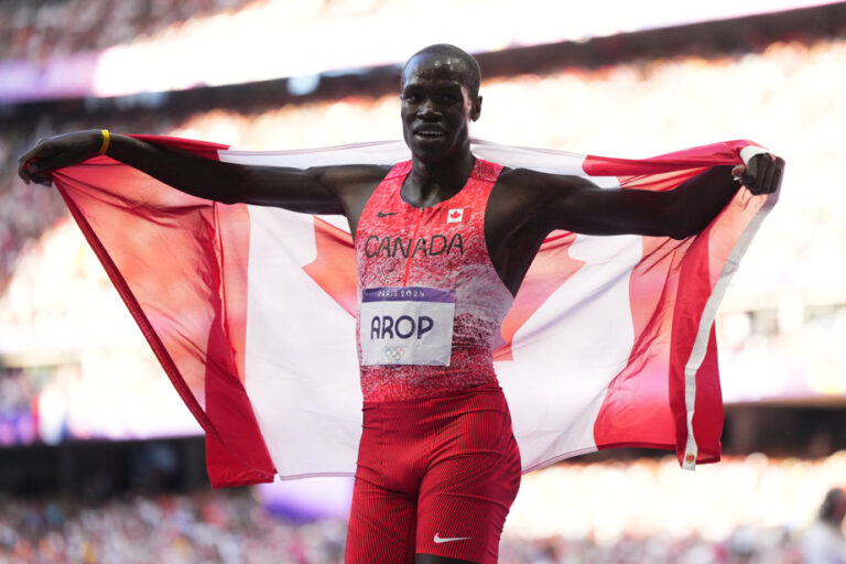 Athletics | Canadian Marco Arop wins silver in the 800m