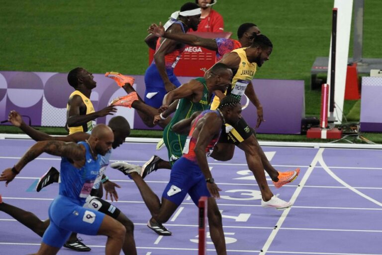 Athletics | Noah Lyles Olympic 100m champion