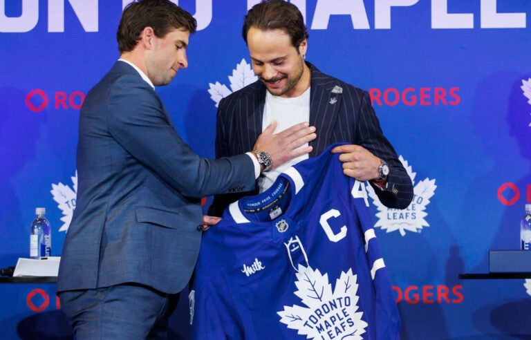 Auston Matthews named new captain of Toronto Maple Leafs