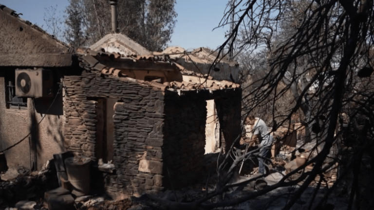 Back in their homes, the residents see the damage